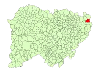 Localisation de Palaciosrubios