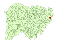 Localisation de Peñaranda de Bracamonte