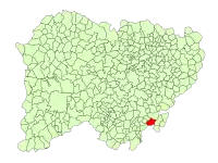 Localisation de Santibáñez de Béjar