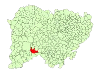 Localisation de Serradilla del Arroyo