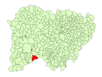 Localisation de Serradilla del Llano