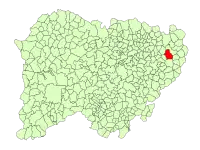 Localisation de Villar de Gallimazo