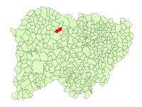Localisation de Villar de Peralonso