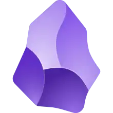 Description de l'image 2023 Obsidian logo.svg.