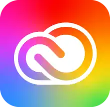 Description de l'image Adobe_Creative_Cloud_rainbow_icon.svg.