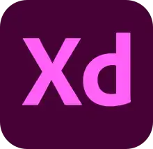 Description de l'image Adobe XD CC icon.svg.
