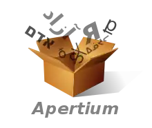 Description de l'image Apertium logo.svg.