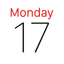 Description de l'image Apple Calendar (iOS).svg.