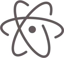 Description de l'image Atom editor logo.svg.