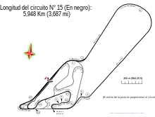 Tracé de la course