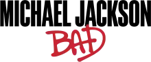 Description de l'image Bad album logo.svg.