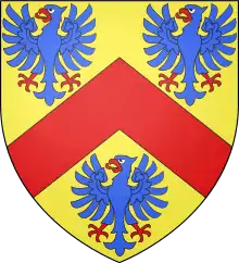 Description de l'image Blason fam FRA la Trémoille.svg.