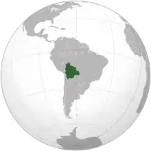 Description de l'image Bolivia (orthographic projection).svg.