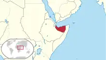 Description de l'image British Somaliland in its region.svg.