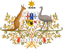 Description de l'image Coat of Arms of Australia.svg.