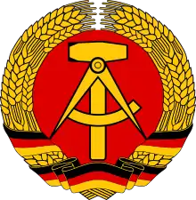 Description de l'image Coat of arms of East Germany.svg.