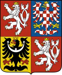 Description de l'image Coat of arms of the Czech Republic.svg.