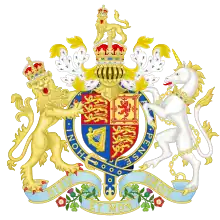 Description de l'image Coat of Arms of the United Kingdom (1837-1952).svg.