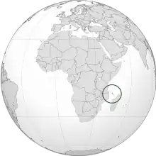 Description de l'image Comoros (orthographic projection).svg.