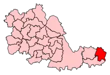 Carte de la circonscription