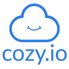Description de l'image Cozy - logo name blue.svg.