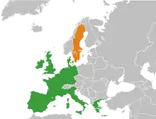Image illustrative de l’article Procédure d'adhésion de la Suède à l'Union européenne