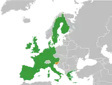 Image illustrative de l’article Procédure d'adhésion de la Slovénie à l'Union européenne