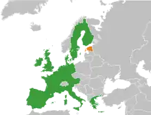 Image illustrative de l’article Procédure d'adhésion de l'Estonie à l'Union européenne