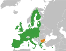 Image illustrative de l’article Procédure d'adhésion de la Bulgarie à l'Union européenne