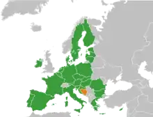 Image illustrative de l’article Procédure d'adhésion de la Bosnie-Herzégovine à l'Union européenne