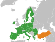 Image illustrative de l’article Procédure d'adhésion de la Turquie à l'Union européenne