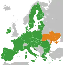 Image illustrative de l’article Procédure d'adhésion de l'Ukraine à l'Union européenne