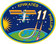 Description de l'image Expedition 11 insignia.svg.