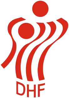 Description de l'image Fédération du Danemark de handball logo.svg.