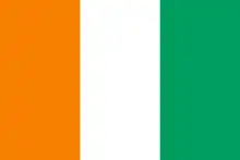 Description de l'image Flag of Côte d'Ivoire.svg.