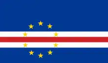 Description de l'image Flag of Cape Verde.svg.