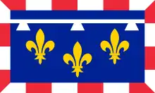 Description de l'image Flag of Centre-Val de Loire.svg.
