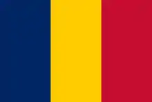 Description de l'image Flag_of_Chad.svg.