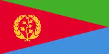 Description de l'image Flag of Eritrea.svg.