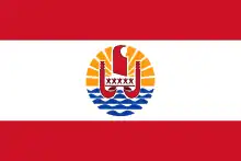 Description de l'image Flag of French Polynesia.svg.