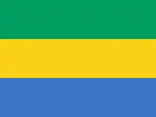 Description de l'image Flag of Gabon.svg.