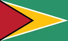 Description de l'image Flag of Guyana.svg.