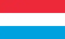 Description de l'image Flag of Luxembourg.svg.