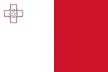 Description de l'image Flag_of_Malta.svg.