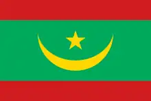 Description de l'image Flag of Mauritania.svg.