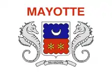 Description de l'image Flag of Mayotte (local).svg.