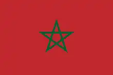 Description de l'image Flag of Morocco.svg.