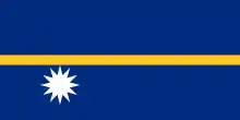 Description de l'image Flag of Nauru.svg.