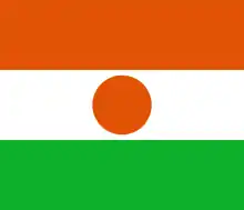 Description de l'image Flag of Niger.svg.