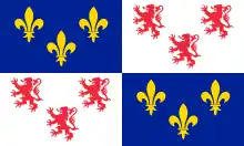 Description de l'image Flag of Picardie.svg.